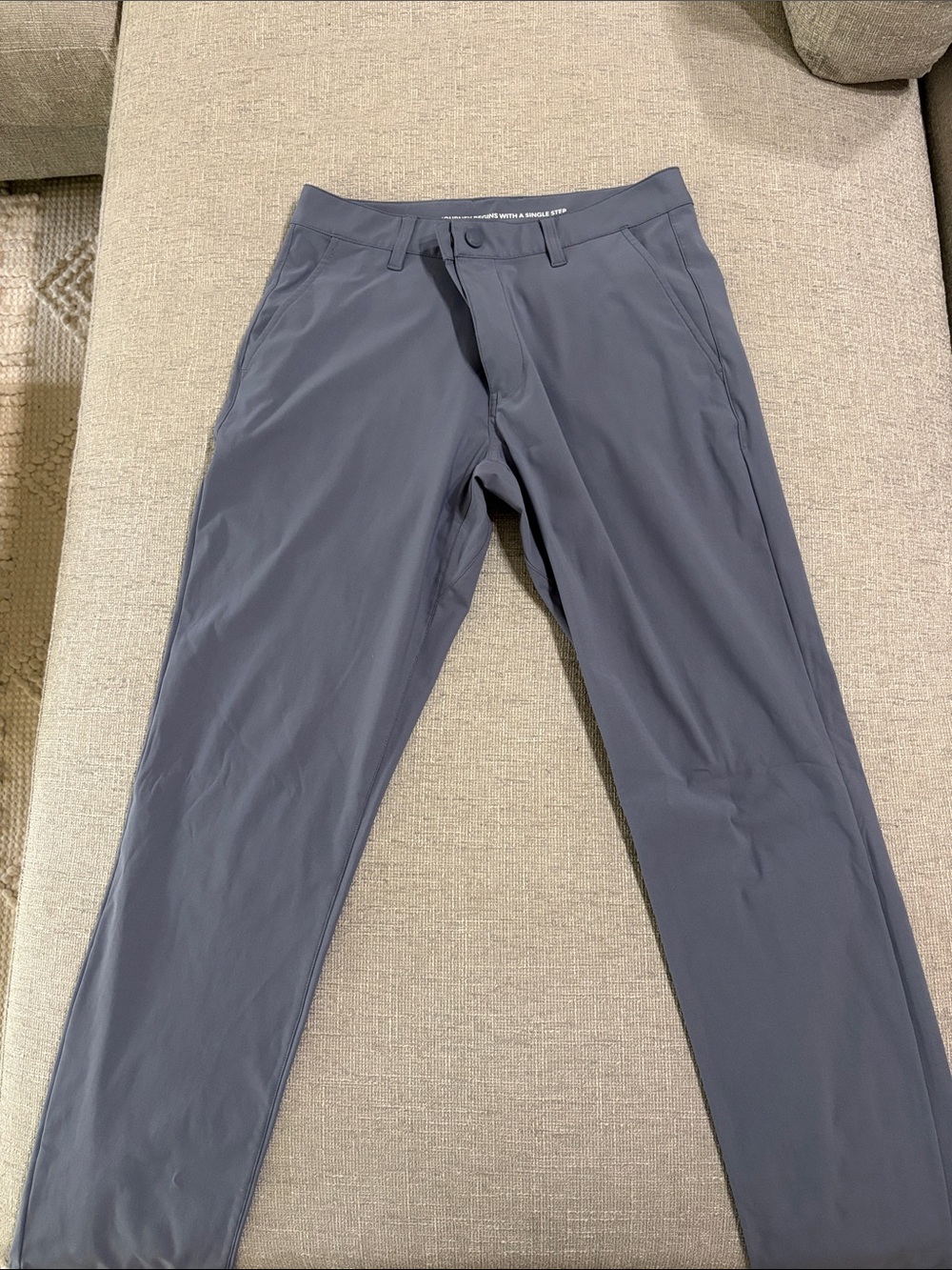 RHONE - Slim Fit Flat Front Commuter Stretch Pants
